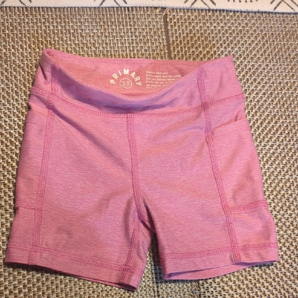 Primary Kid's Flexknit Pocket Bike Shorts
